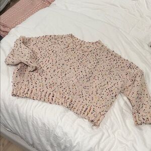 Entro Colorful Speckled Knit Sweater